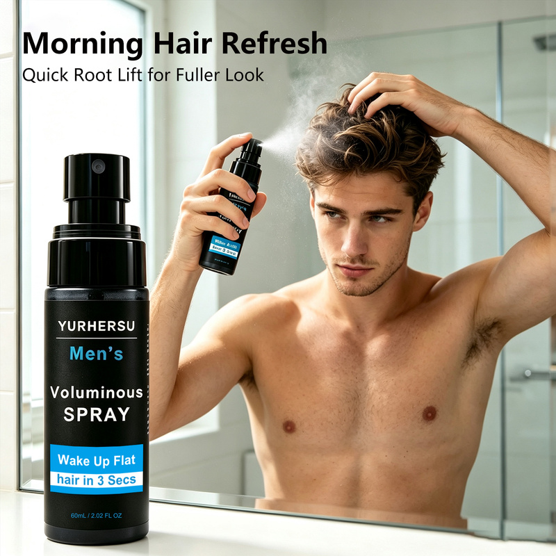 Hair Care - Men's Fluffy Water No-rinse refreshing styling