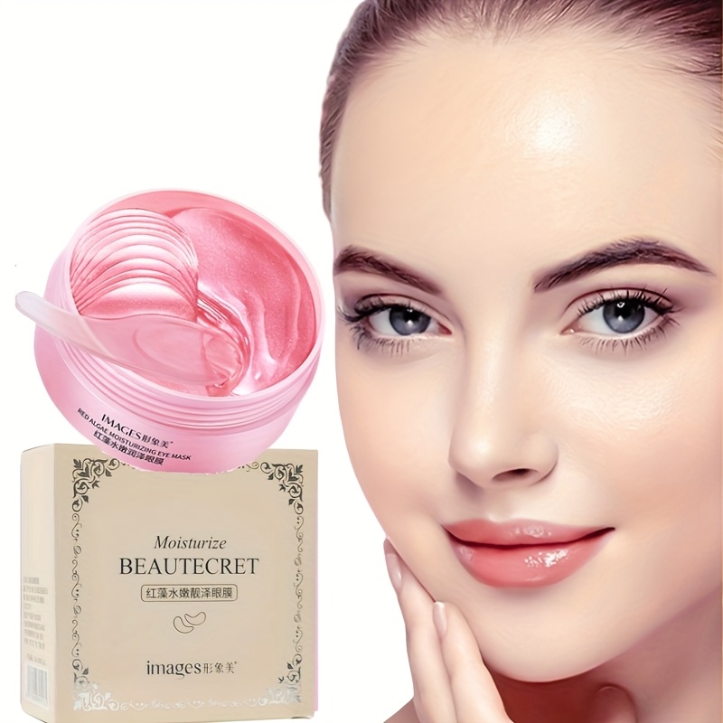 60 Pieces of Red Algae Eye Mas - Collagen Under Eye Patches recension och pris