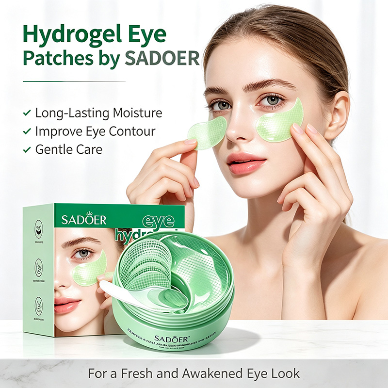 60pcs SADOER Centella Asiatica - Collagen Under Eye Patches recension och pris