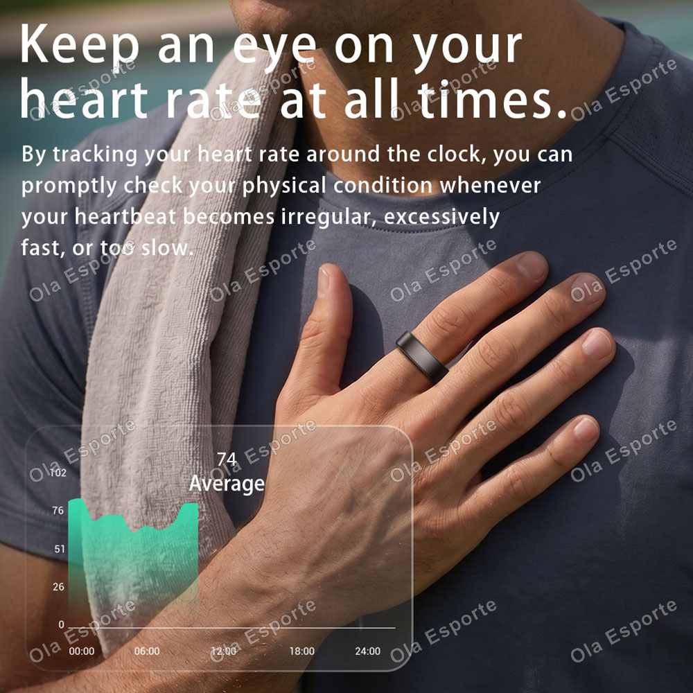 Ola Esporte Smart Ring Men Wom - Health Monitors recension och pris