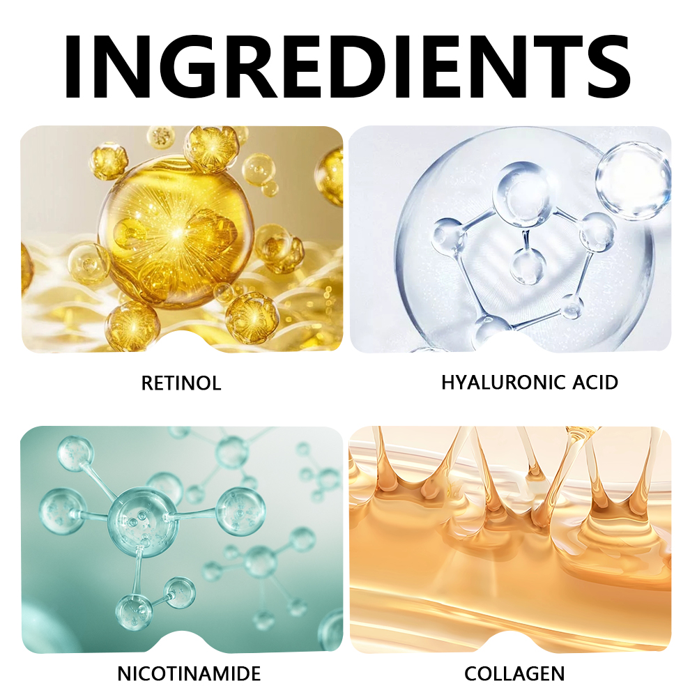 2PCS Hyaluronic Acid & Retinol - Hyaluronic Acid Facial Serum recension och pris