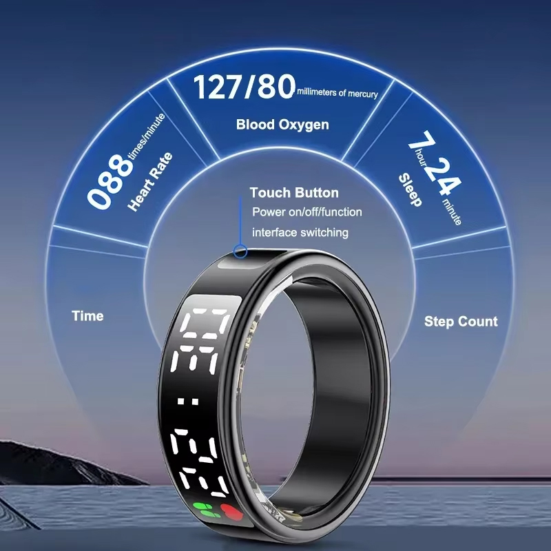 Fitness Sleep Smart Ring LED D - Health Monitors recension och pris
