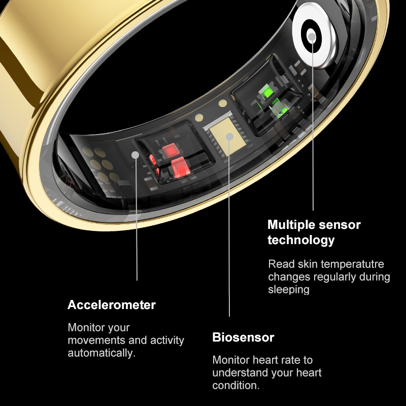 Smart Ring Men Women With Char - Health Monitors recension och pris
